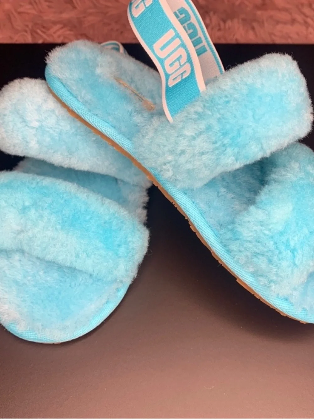UGG plush shearling